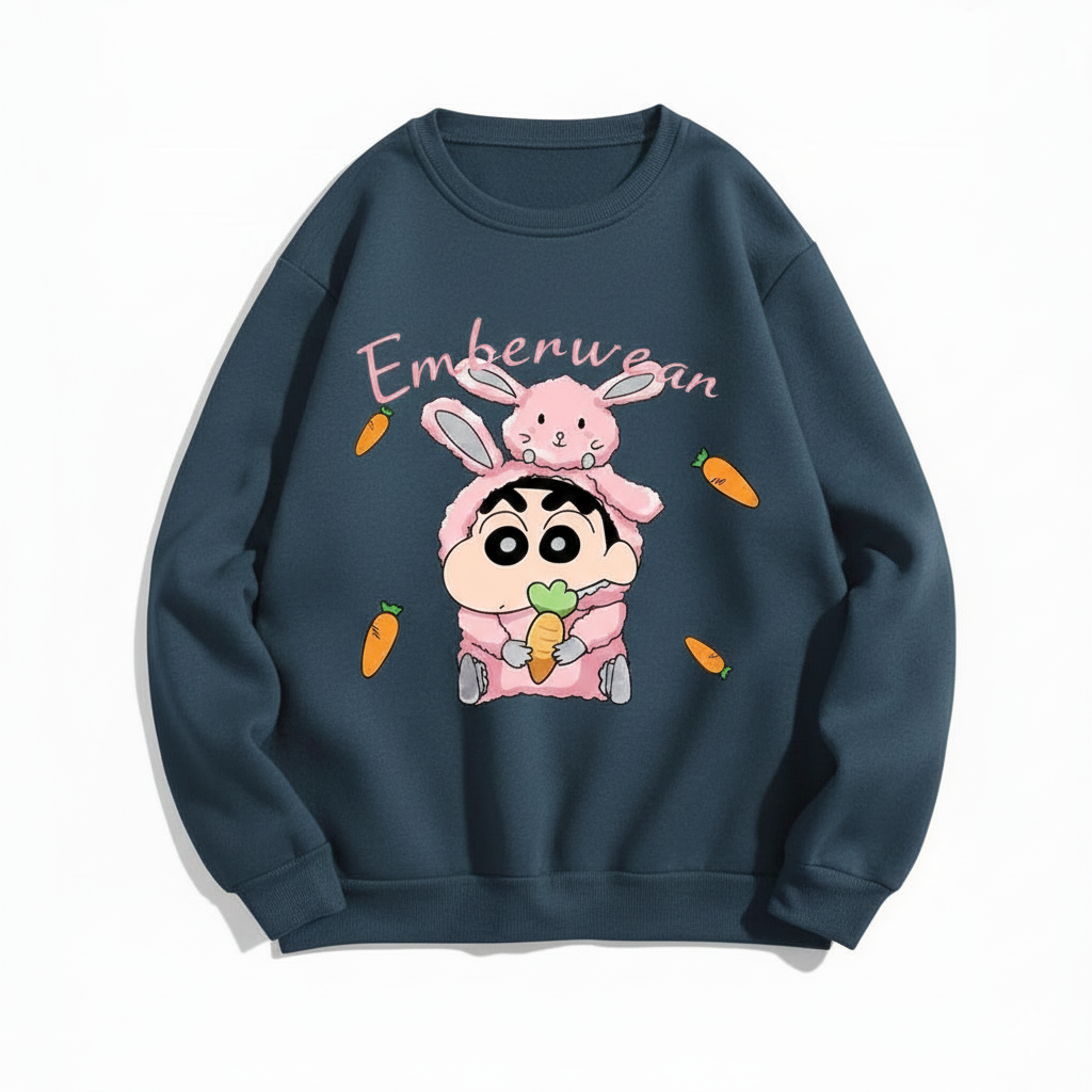 Áo sweater Emberwear hình shin - NTV032 - Ảnh 3