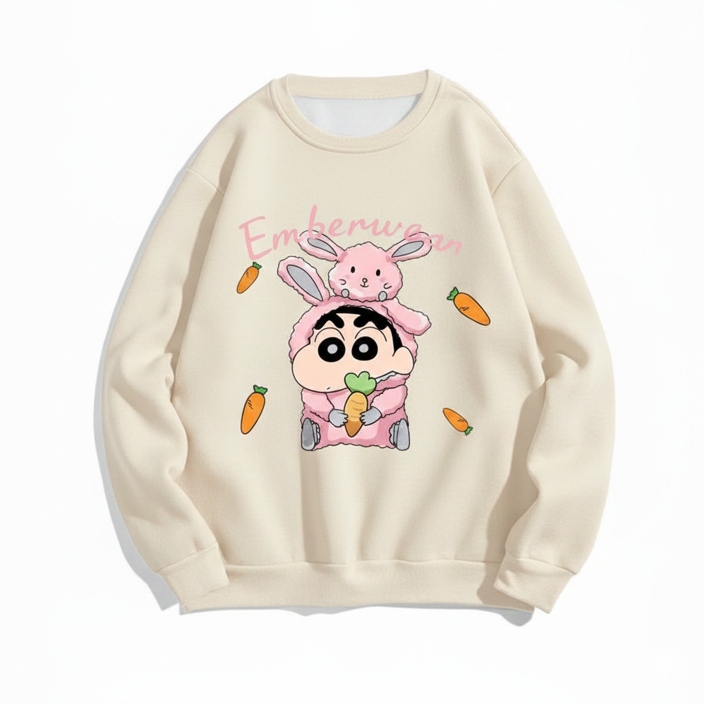 Áo sweater Emberwear hình shin - NTV032 - Ảnh 2