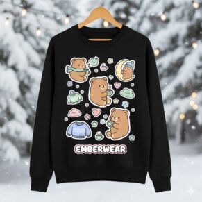 ÁO SWEATER "EMBERWEAR" CHUBBY BEARS