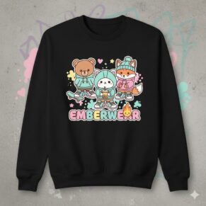 Áo Sweater Emberwear "Urban Friends"