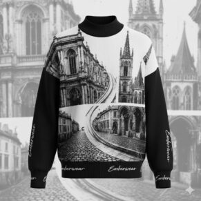 Áo sweater Emberwear Architectural Edition Cổ dài