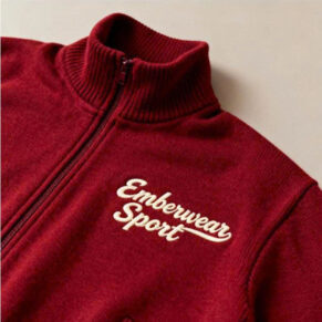 The Burgundy Classic Knit