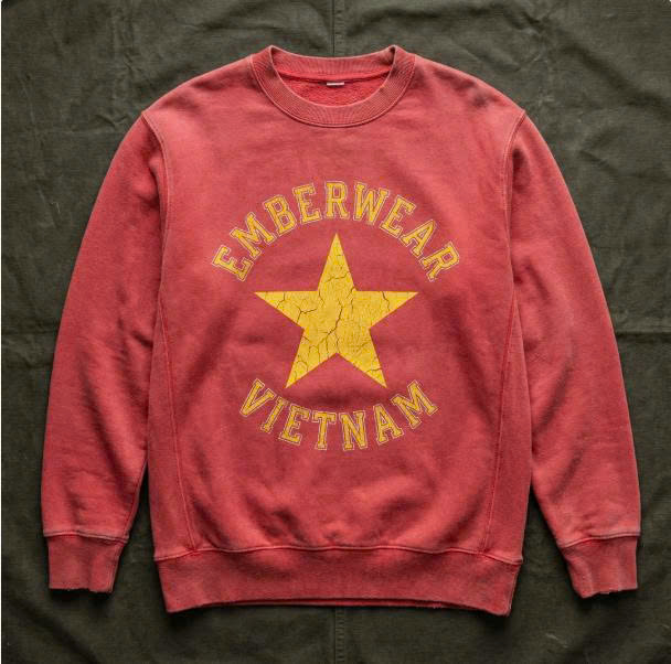 Áo Sweater Emberwear Vietnam Star - Ảnh 5