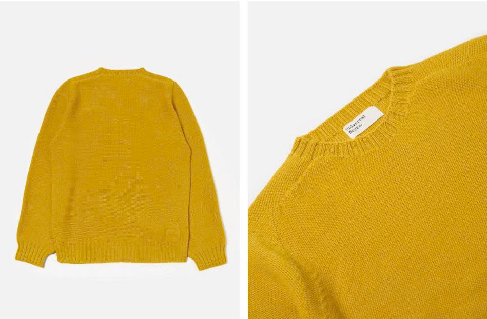 Áo sweater liền mạch Gold Shetland Wild - Ảnh 3